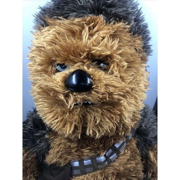 Chewbacca Build A Bear Plush Toy Stuffed Animal Figure Star Wars 20”. Read - Picture 3 of 16